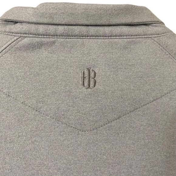 Holderness & Bourne Quarter Zip Shirt Mens Extra Large Gray Pullover Soft - Picture 4 of 8